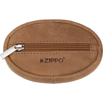 Peněženka 44200 Kožené pouzdro na mince Zippo Vintage