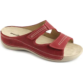 Dámská zdravotní obuv Pantofle ŠÁRKA zdravotní obuv dámská červená LŠ-V15 Medistyle 39