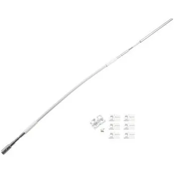 Okno HAUTAU FL 190 flexibilní převod pro kulatá a oblouková okna, 400 mm, bílý