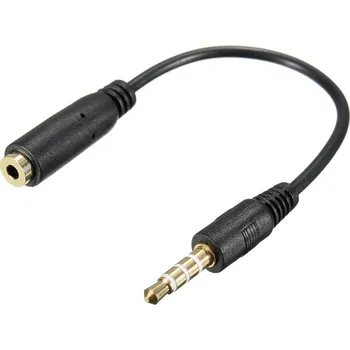Redukce Redukce z 3,5 jack na 2,5 samice headset čtyřpól příslušenství