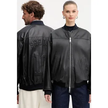 Pánský bomber Kožená bunda bomber MAX&Co. 2528446012200 černá 99X, vel. L