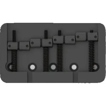 Hipshot 5B4FM1BB Black Kobylka pro baskytaru