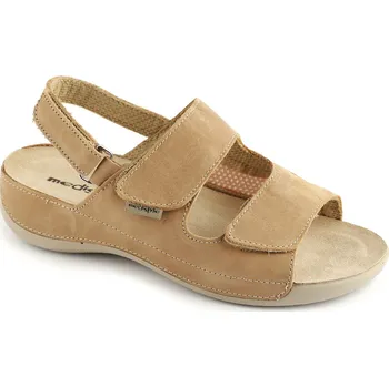 Dámská zdravotní obuv Sandále ŠARLOTA zdravotní obuv dámská béžová 2Š-V22 (pro vybočené palce) Medistyle 36