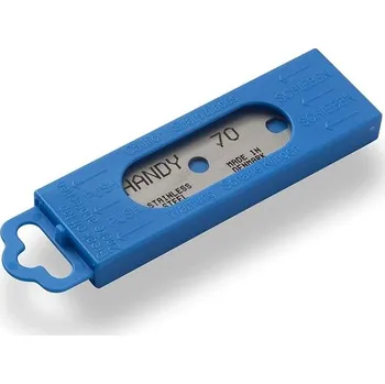 Macenauer Čepelky na škrabku Handy Straight 7 cm 5 ks