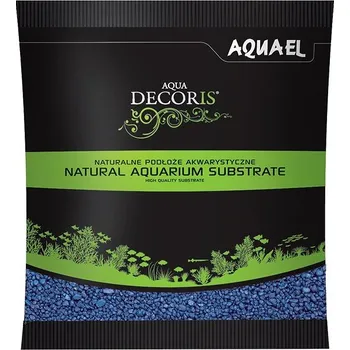 Aquael Aqua Decoris 2-3 mm 1 kg modrý