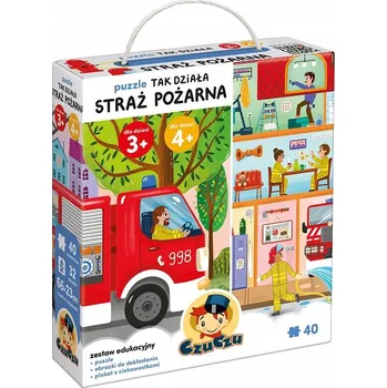Puzzle CzuCzu Puzzle Jak funguje Hasiči 3+, 4+