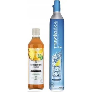 Výrobník sody SodaStream bombička s CO2 pro výrobník sody, 60 l, modrá