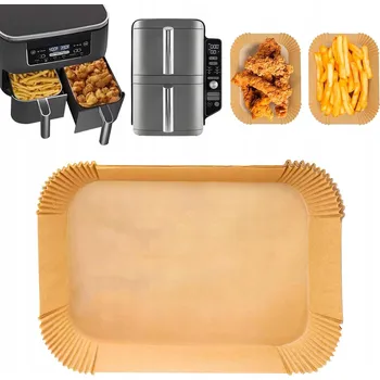 fritéza Organizér AIR FRYER 200x papírová beztuková fritéza na pečení 22 cm
