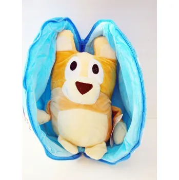 plyšák Plyšová Hračka Bluey PLYŠOVÉ VAJÍČKO S PŘEKVAPENÍM PLYŠOVÝ MAZLÍČEK PŘÍTULNÍČEK POLŠTÁŘ 25 cm