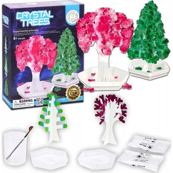 Obraz Sada pro pěstování krystalů - zábavný vzdělávací experiment pro děti - Krystalový strom