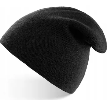 Čepice Paolo Peruzzi Zimní čepice beanie černá, univerzální velikost