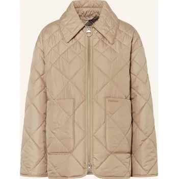 Dámský kabát Barbour Dámská Prošívaná Bunda Tessa, světle hnědá, 40