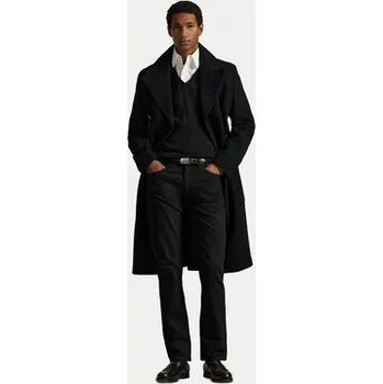 Pánský svetr Polo Ralph Lauren Svetr Ls Sf Vn Pp 710670789003 Černá Regular Fit XL