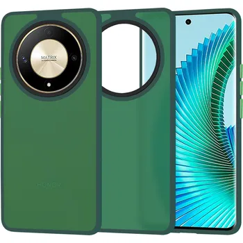Pouzdro na mobilní telefon Techsuit HaloFrost Series Honor Magic6 Lite Midnight Green