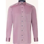 Olymp Pánská Košile Luxor Comfort Fit, tmavě červená, 41