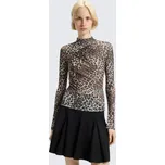 Dámský top HUGO Dardonnay 50546248 zvířecí Velikost: XL