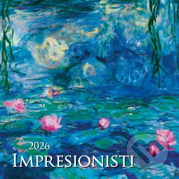 Záložka Nástenný kalendár Impresionisti 2026 - Spektrum grafik Spektrum grafik