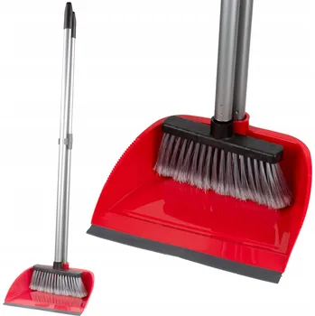 Smetáček s lopatkou na dlouhé hliníkové tyči – sada