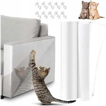 OCHRANNÁ FÓLIE NA GAUČ, PRO KOČKY KŘÍDLA, ŠKRABADLO + NŮŽKY 5mx20