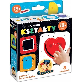Puzzle CzuCzu První Puzzle Objevuji Tvary Skládačka Přiřazování 18m+
