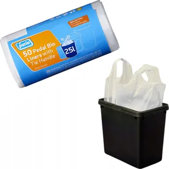 Pytle na odpadky Pytle na odpadky 50 ks x 25 l s oušky