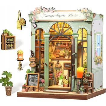 Doplněk pro panenku Sada CUTEBEE Book Nook – DIY domečky pro panenky – dárek k Vánocům