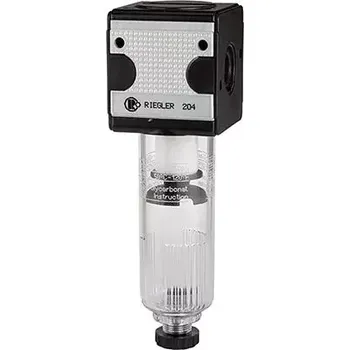 Kompresor Filtr Multifix a nádržka, polykarbonát, 16bar BG1 G3/8" RIEGLER