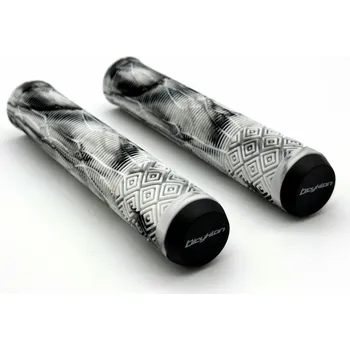 grip GRIPY / Madla na kolo BICYKLON DIRT PUSH-ON - Bílá/Černá