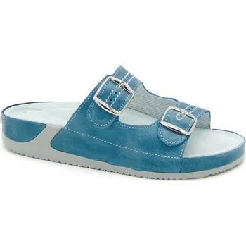 Dámská zdravotní obuv Pantofle ROZÁRA zdravotní obuv dámská tyrkys 4R-J17/9 Medistyle 36