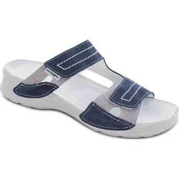 Dámská zdravotní obuv Pantofle NINA zdravotní obuv dámská modrá LN-T19 Medistyle 42