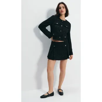 Dámská sukně Kraťasová sukně - L - House - černá - 974HF-99X