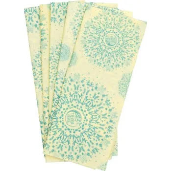 Tierra Verde – Voskovaný ubrousek XL (45 × 45 cm) (TIERRA VERDE), 5 ks