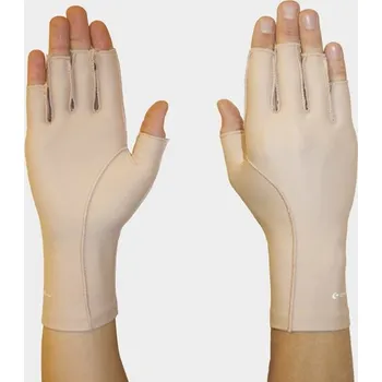 Catell kompresní rukavice Edema 3/4 délka, light, béžové, velikost M
