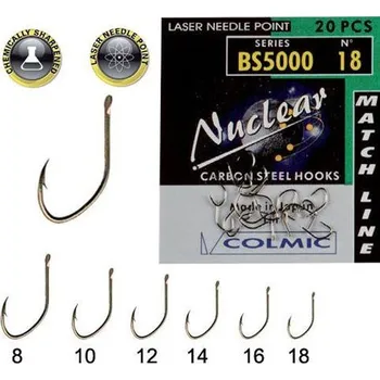 Rybářský háček Colmic háčky BS 5000 20 ks Varianta: vel. 14