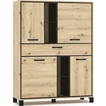 Komoda Slevadoma Komoda 4D1S DOSTIN dub artisan / wenge