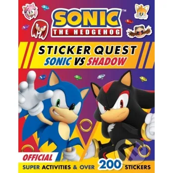 Cizí jazyk Sonic the Hedgehog Sticker Quest: Sonic vs Shadow - Sonic The Hedgehog HarperCollins Publishers