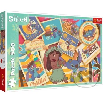 Puzzle Lilo & Stitch: Razítka - Trefl Trefl