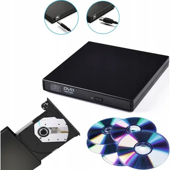 Mechanika Externí CD vypalovačka (combo s DVD) ČTENÍ ZÁPIS CD-R DVD USB