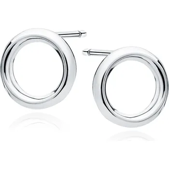 Náušnice Stříbrné náušnice Circles Ag 925/1000