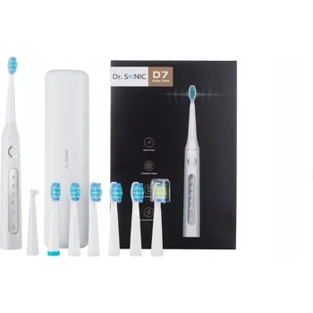 Elektrický zubní kartáček Sonický zubní kartáček Dr. SONIC - Nová dimenze čištění zubů! (bílý)