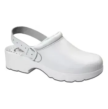 Dámská zdravotní obuv Oland pantofel / sandál bílá pracovní obuv Medistyle 40
