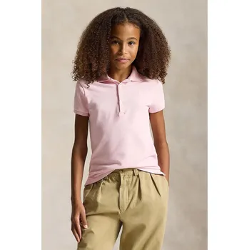 Chlapecké tričko Dětské polo tričko Polo Ralph Lauren 313573242011 růžová 03X, vel. 130-134