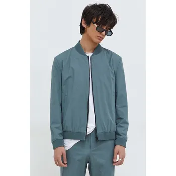 Pánská bunda Bomber bunda HUGO 50488019 modrá 05A, vel. 48