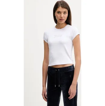 Pánské tričko Tričko Juicy Couture JCWCT126301 bílá 00X, vel. M