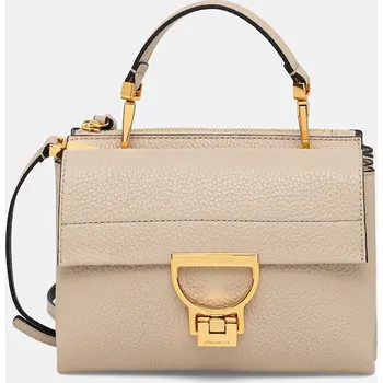 Kabelka Kožená kabelka Coccinelle černá barva, E1 MD5 55 B7 01 E1.MD5.55.B7.01 08A, vel. ONE SIZE