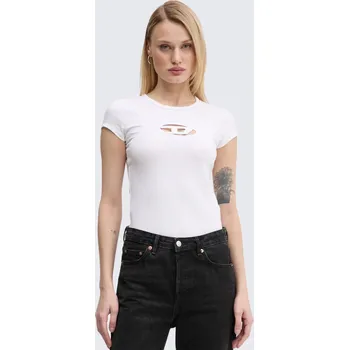 Dámské tričko Dámské tričko DIESEL T-ANGIE A06268_0AFAA bílé Velikost: M