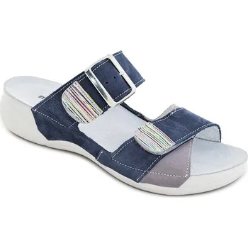 Dámská zdravotní obuv Pantofle FATIMA zdravotní obuv dámská modrá 9F-H19 Medistyle 41