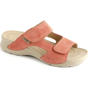 Dámská zdravotní obuv Pantofle MIRKA zdravotní obuv dámská oranžová LM-T18 Medistyle 38