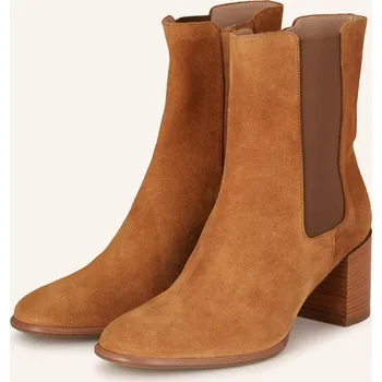 Dámské kozačky Högl chelsea kotník na podpatku camel 0-106612-1100 - 39 | P698582