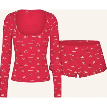 Dámské pyžamo Skims Dámské Krátké Pyžamo Skims Sleep, cranberry vintage de, 38